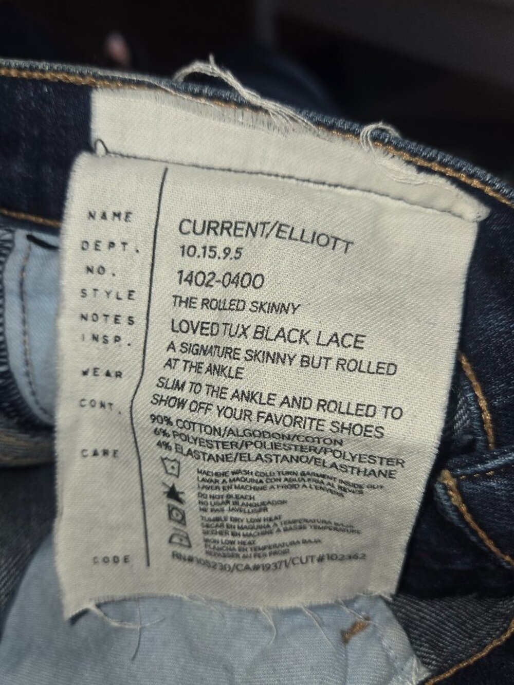 Current/Elliott Jeans - Picture 3 of 6